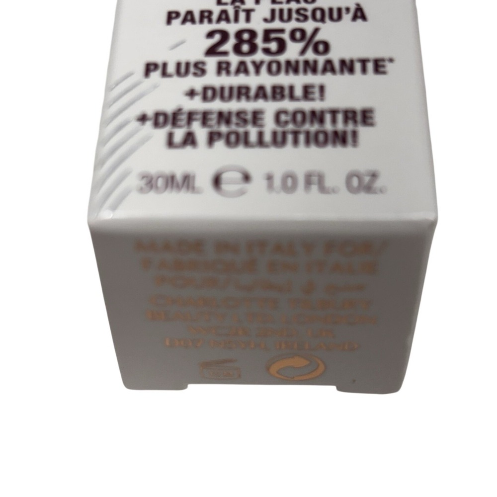 Charlotte‎ Tilbury Beautiful Skin Foundation 8 Neutral 30ml Medium Coverage Glow - Picture 9 of 9